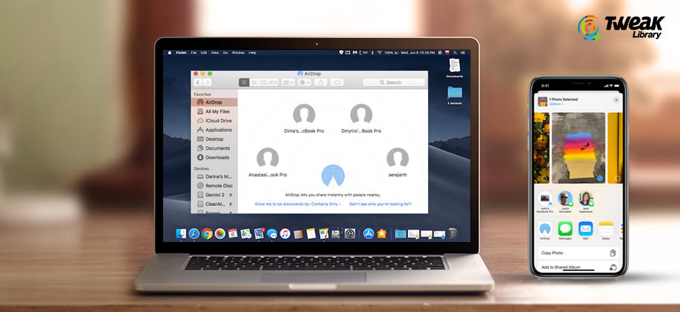 How To Share Files Using AirDropFrom Mac To iPhone