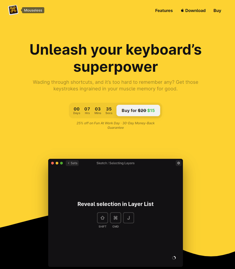 Mouseless- best mac apps
