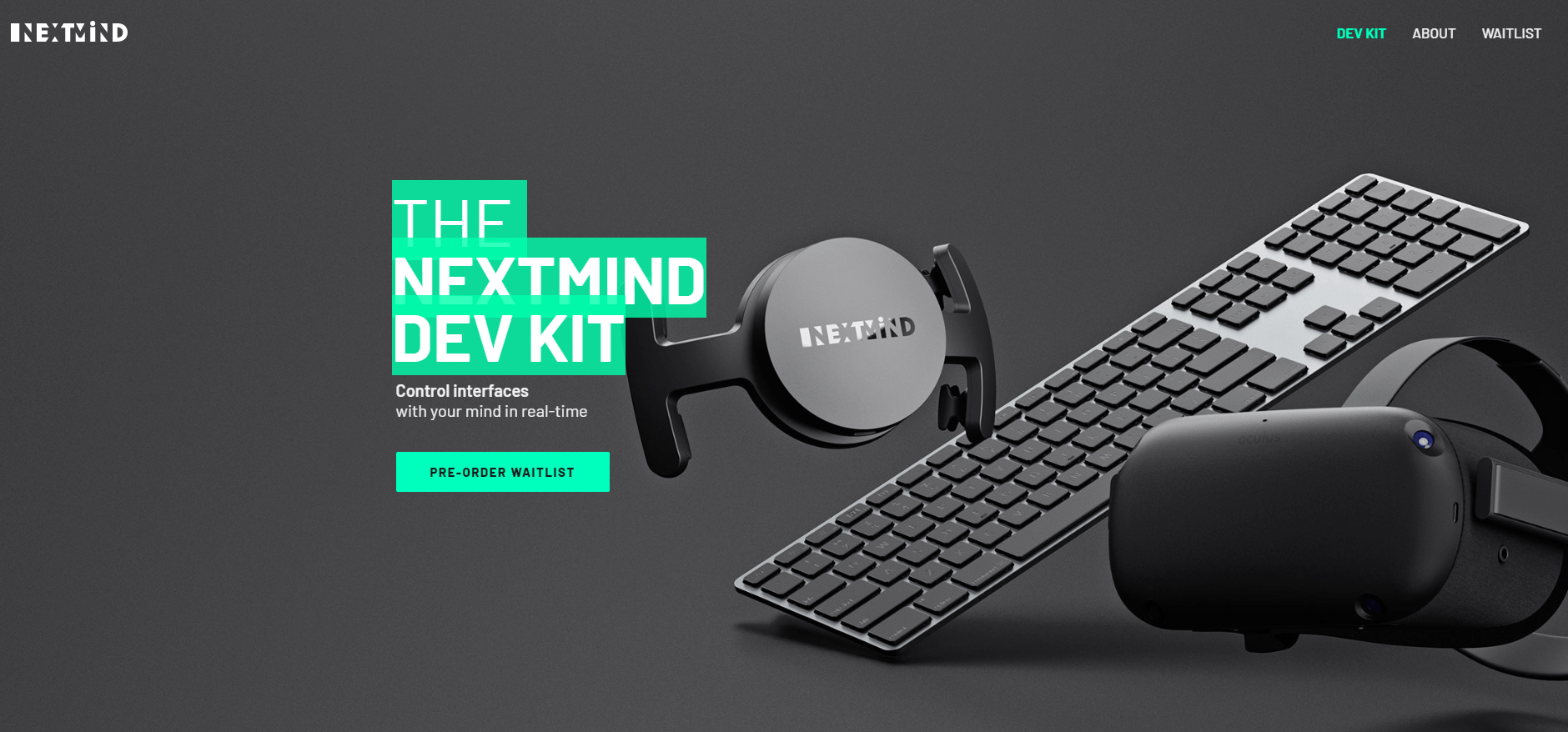 NextMind Dev Kit - CES 2020