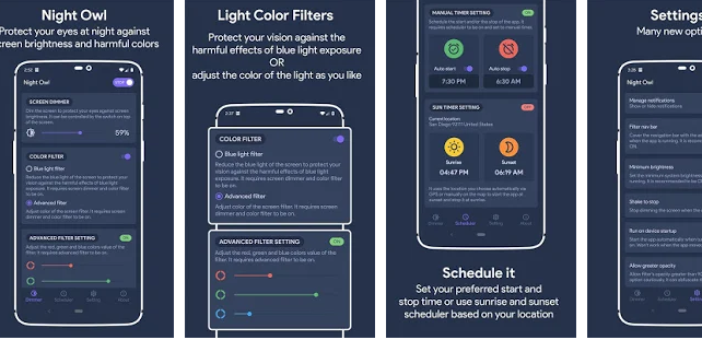 Night Owl - Screen Dimmer & Night Mode
