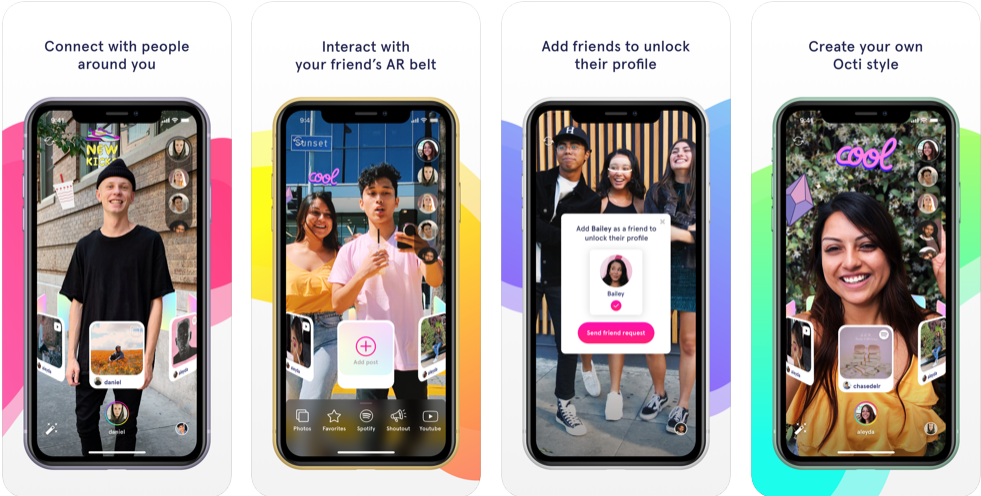 Octi is the first people-powered social AR platform