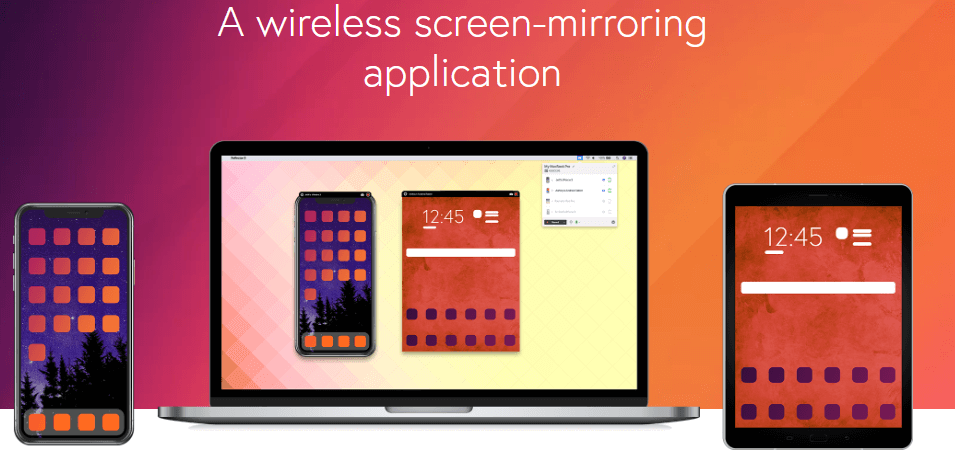 Reflector screen mirror iphone to mac