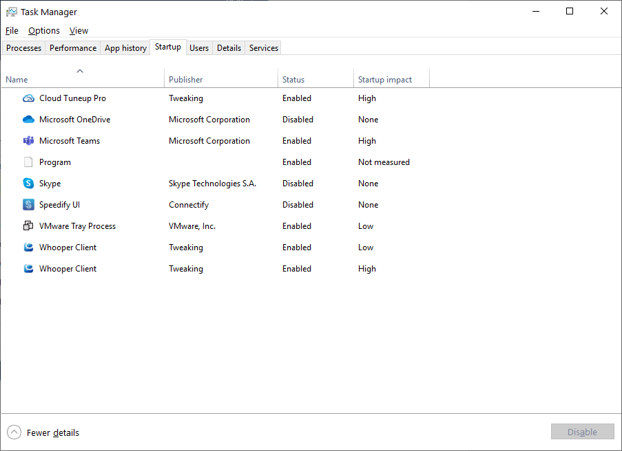Remove Suspicious Startup Programs