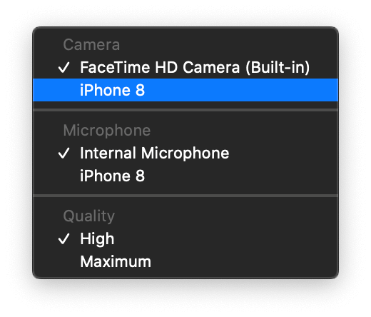 mirror iphone to mac options