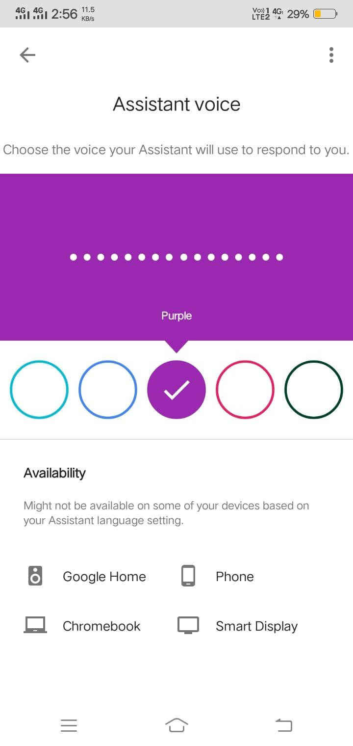Assistant Voice