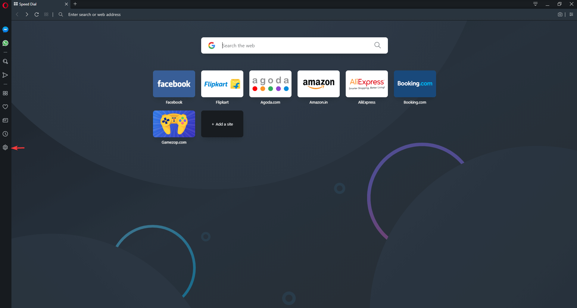 Opera Homepage
