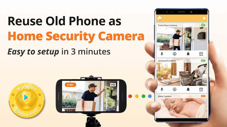 Reuse Phone into home Security