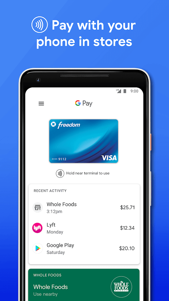 Set up Google Pay On Android Device