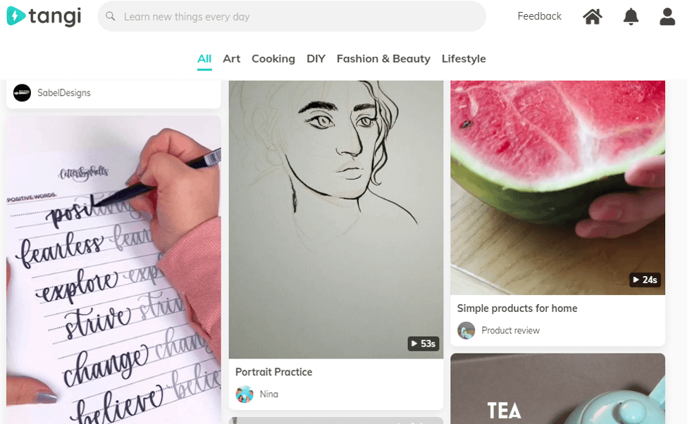 Tangi iOS app
