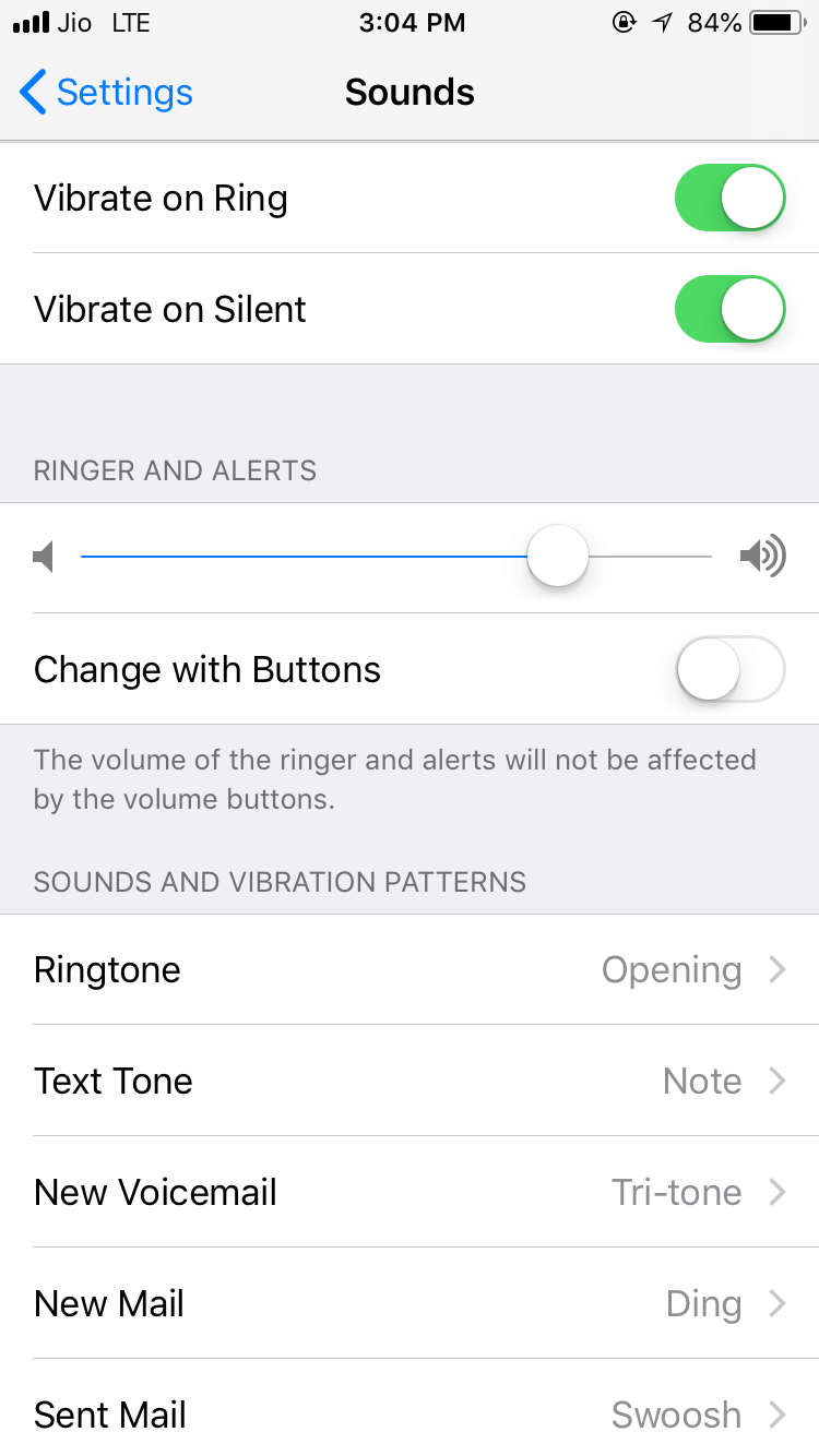 Check Sound settings