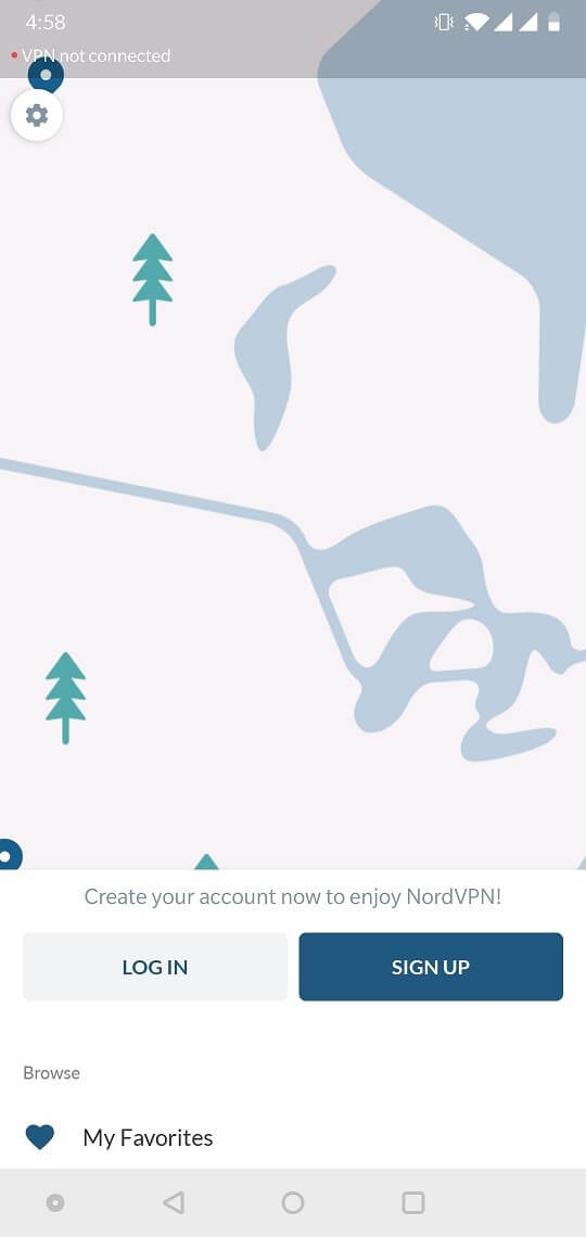 Create Account on VPN App