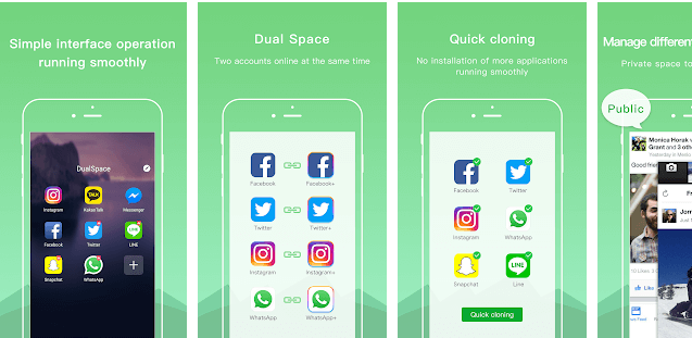Dual Accounts Multi Space App