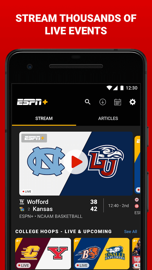 ESPN - Sports Streaming App
