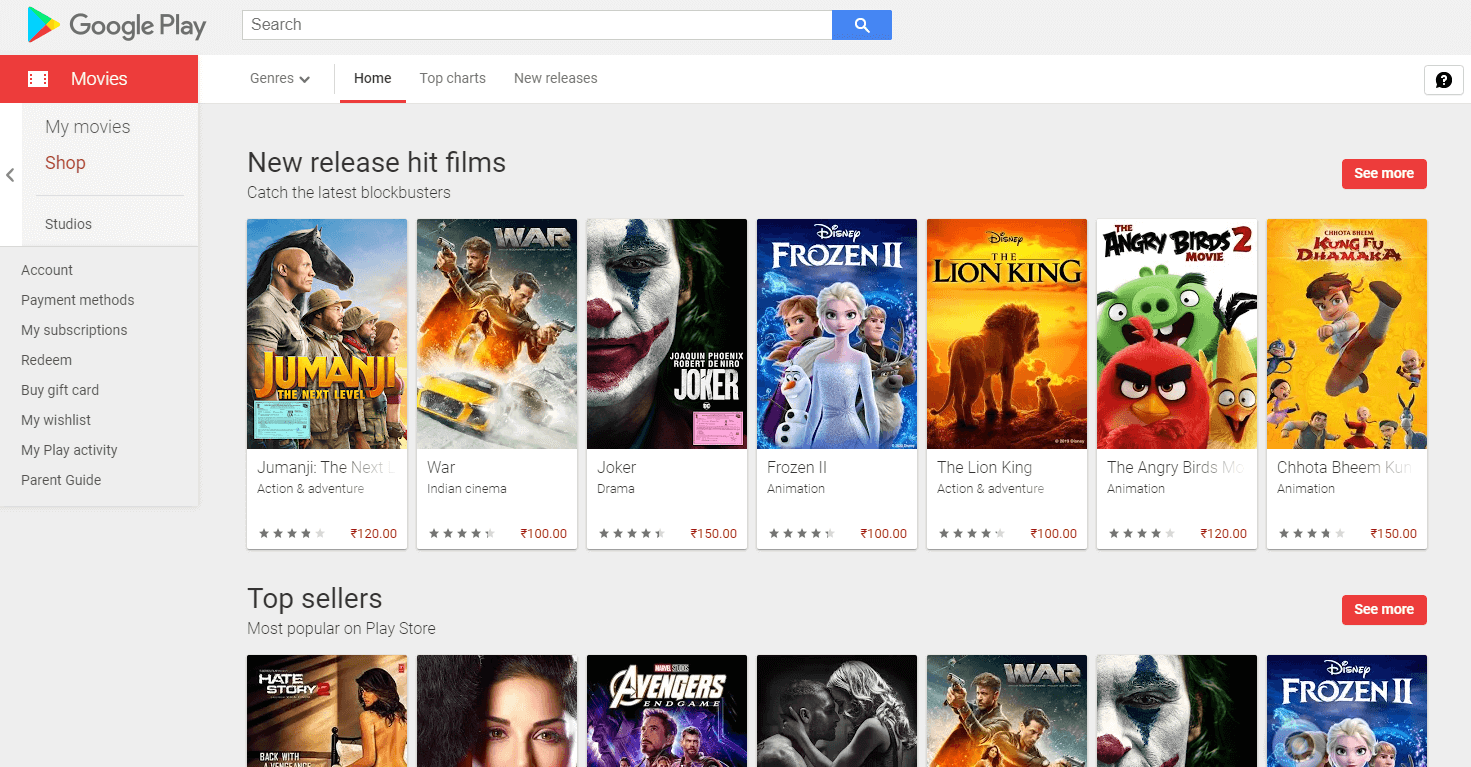 Google Play Movies