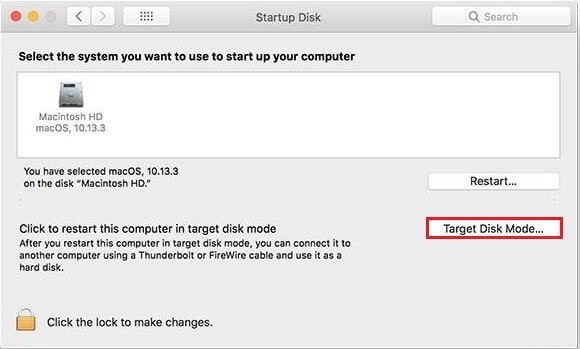 Target Disk Mode