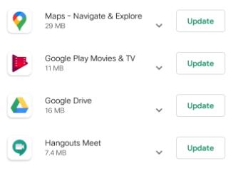 Update The Google Drive App