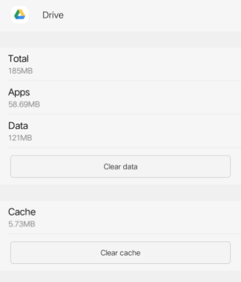 cache options