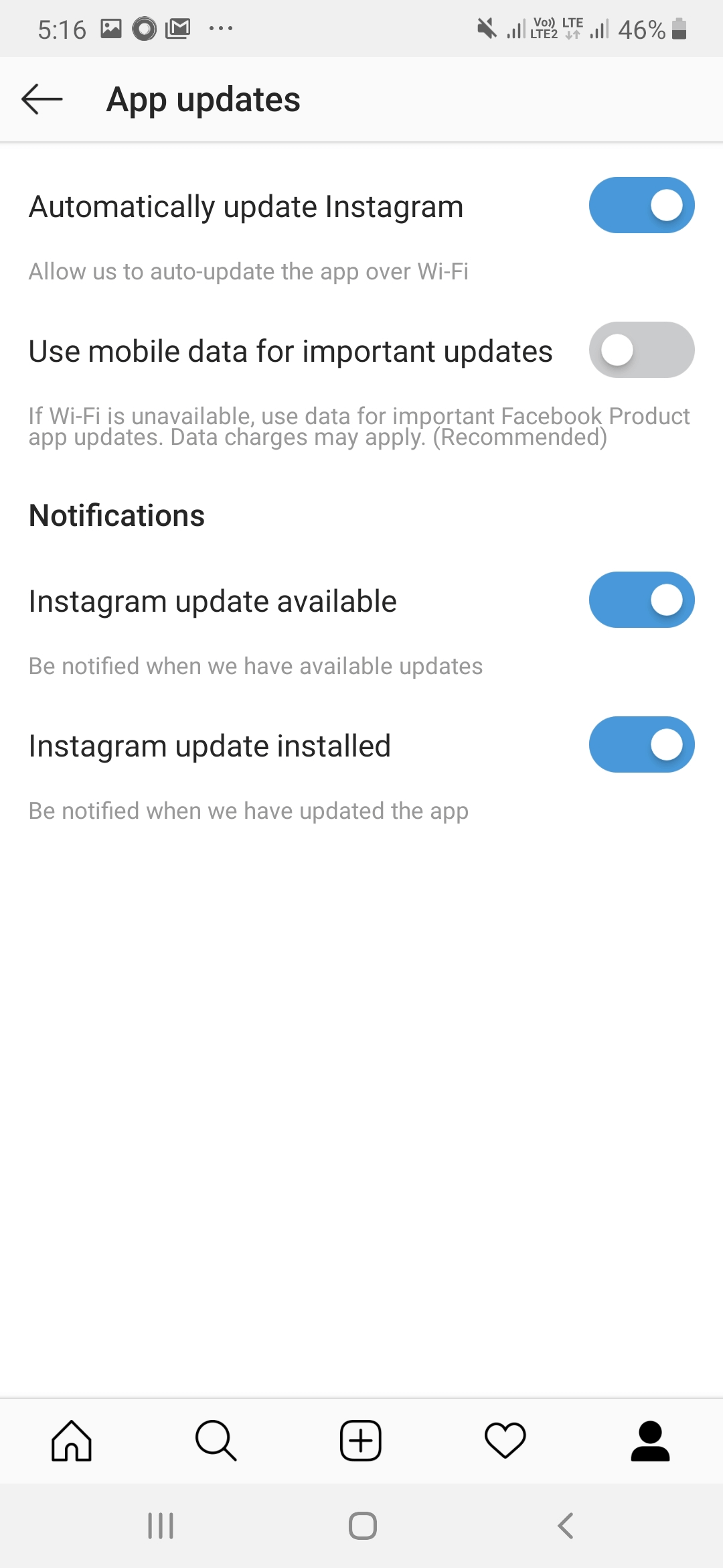 instagram update_couldn’t refresh Instagram feed