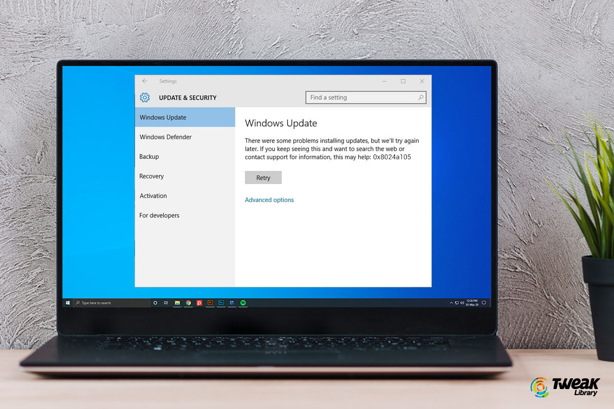 Windows improper installations