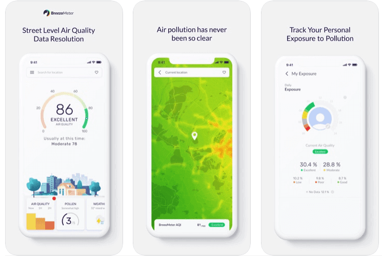 Air Quality Index BreezoMeter
