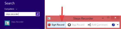 Create A Document Using Steps Recorder