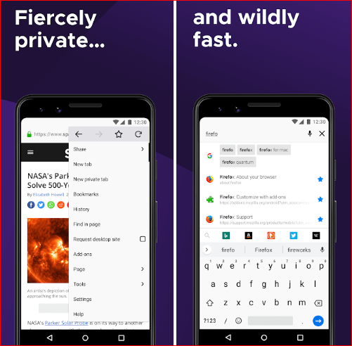 Firefox Browser for android