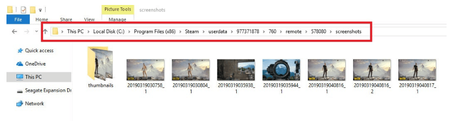 How To Find The Steam Screenshot