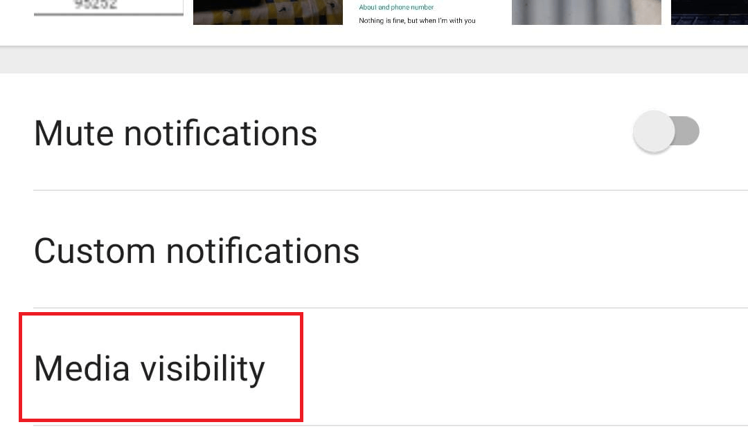 Media Visiblity