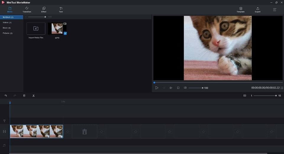 MiniTool MovieMaker