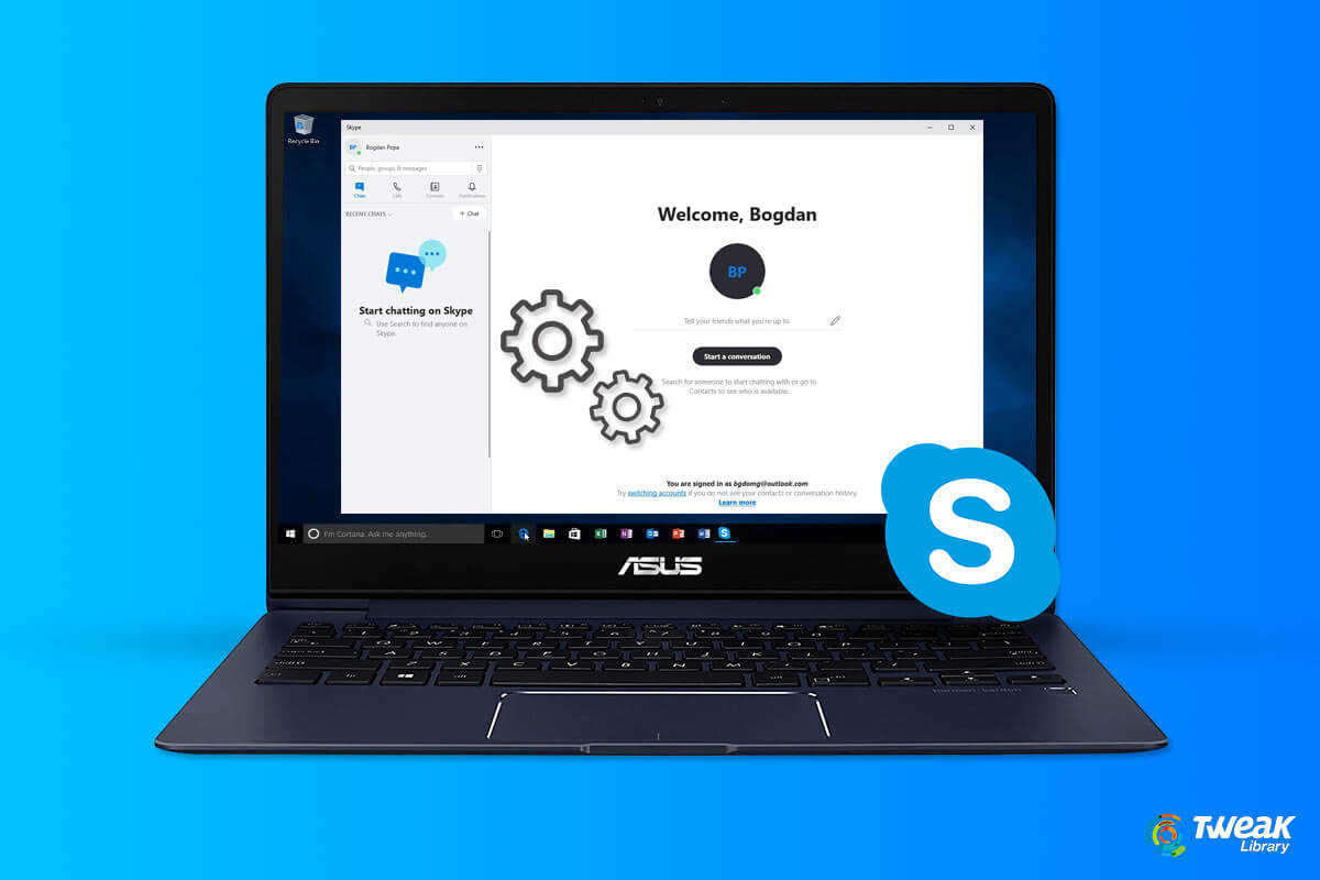 Remove Skype From the System Tray windows 10