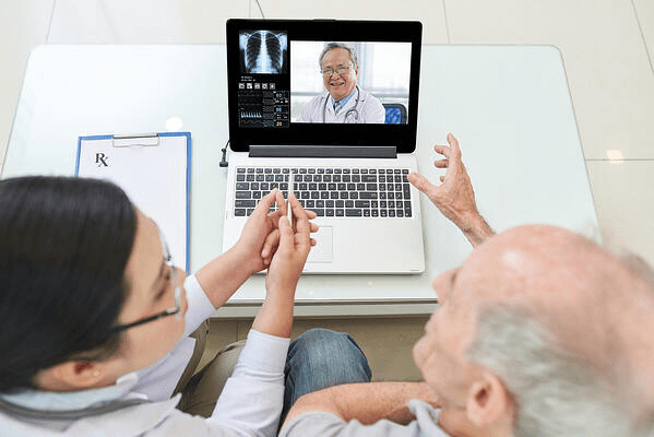 Telemedicine Concept Glitches Without Proper Internet Connection