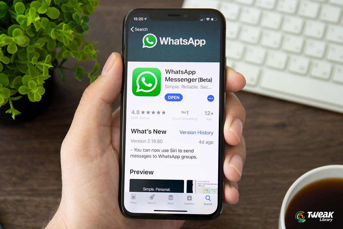 WhatsApp Beta Version Add