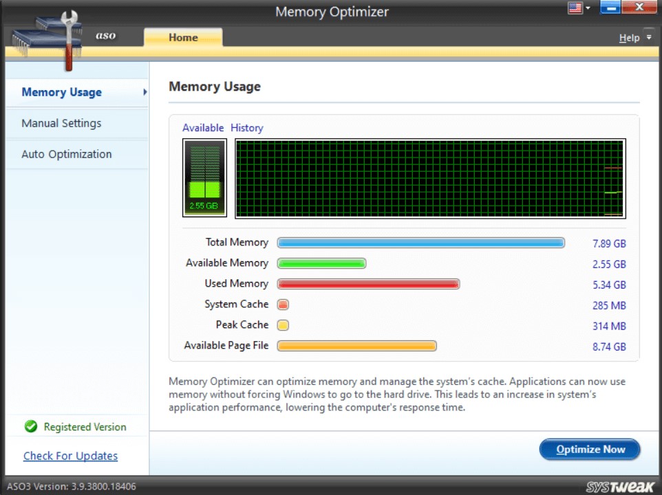 memory optimizer