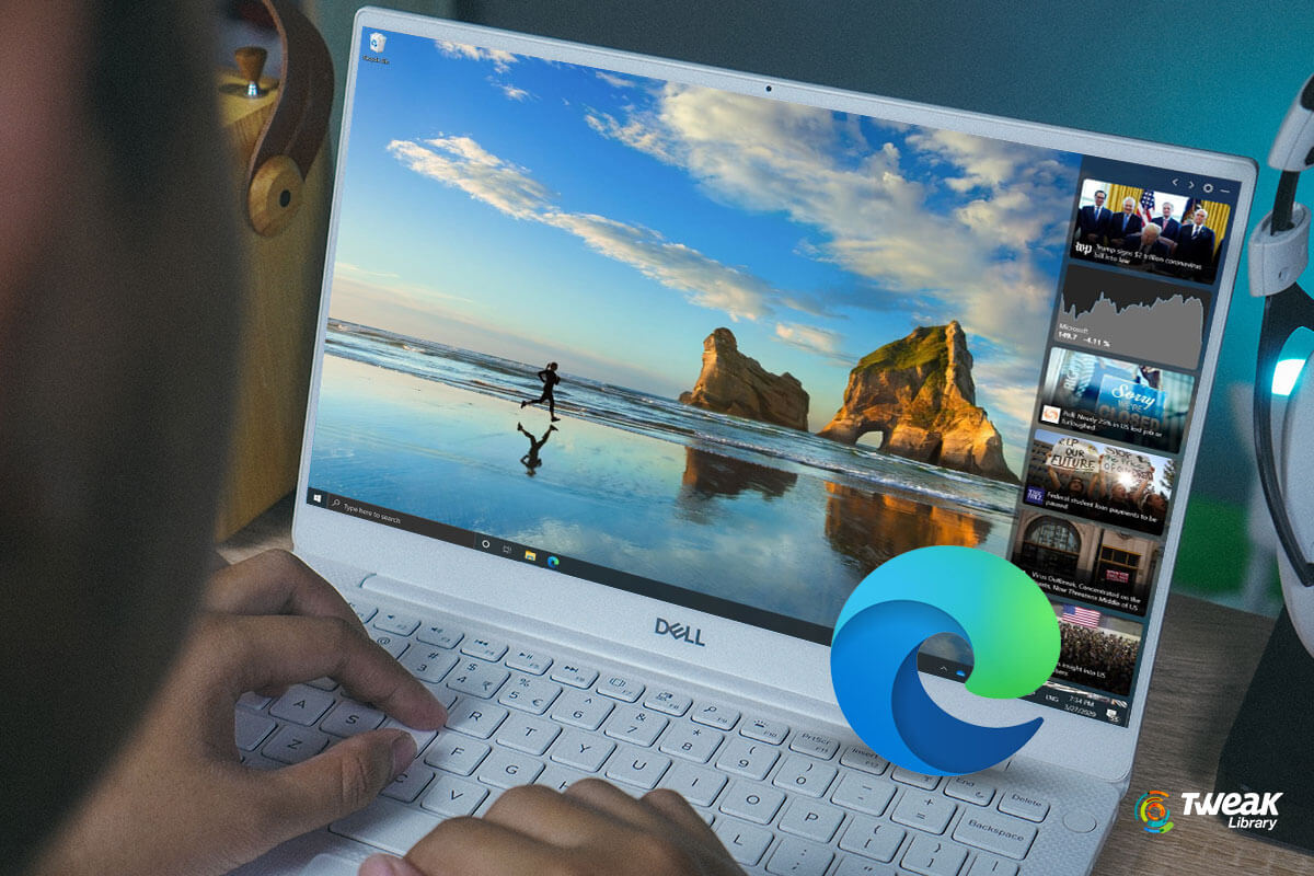 Microsoft’s News Scrolling Bar