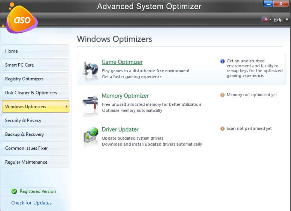 windows optimizer
