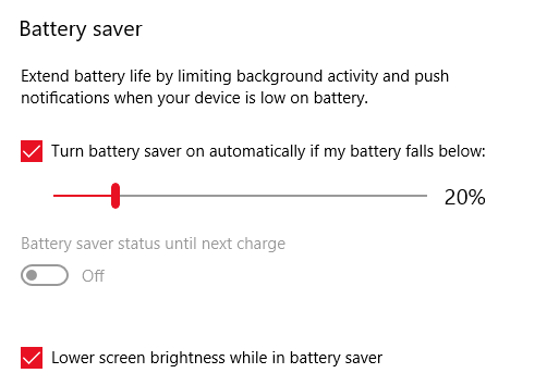 Battery Saver