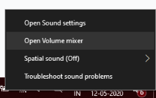 Check Sound Settings