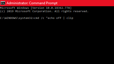 Clear Clipboard