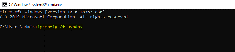 Fix issue With DNS