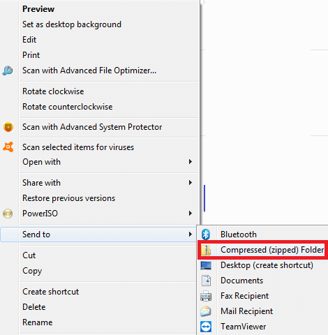 How to Zip a Single File
