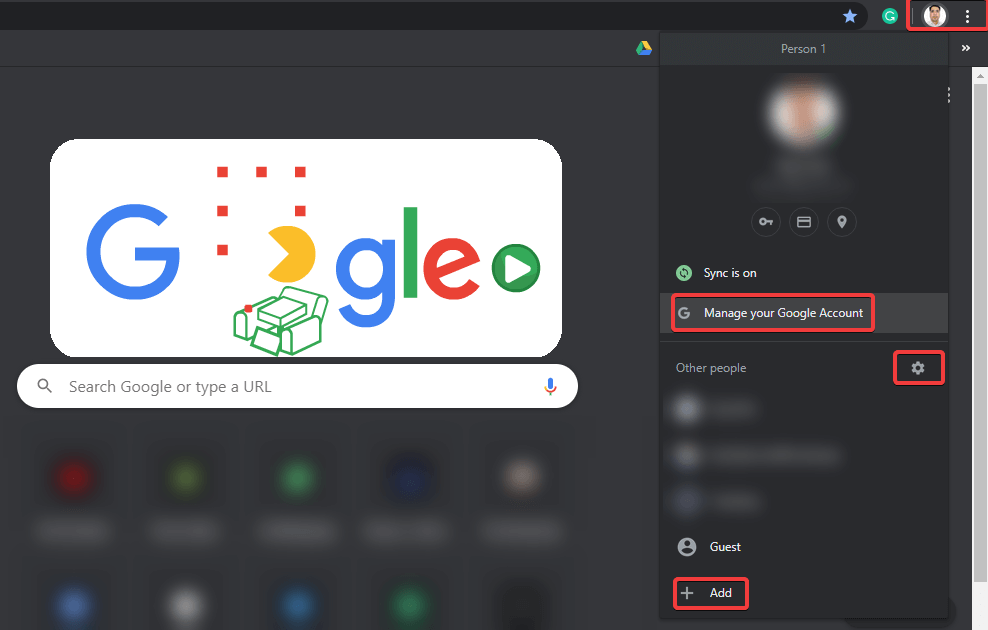 Manage Multiple Google Accounts