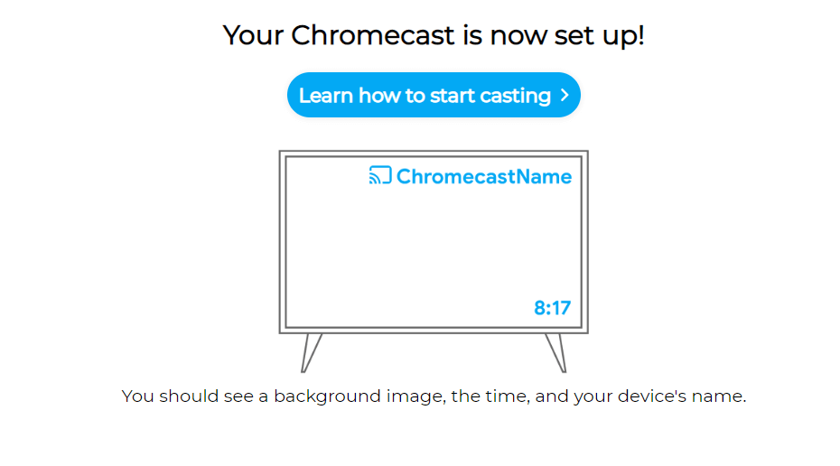 Setting Up Google Chromecast