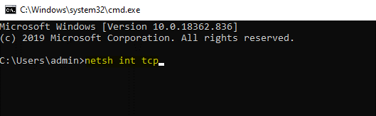Speed Up Internet using Cmd