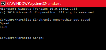 Windows command