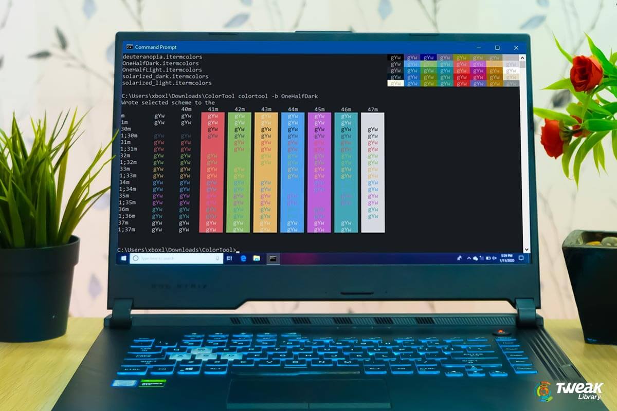 Customize Command Prompt in Windows 10