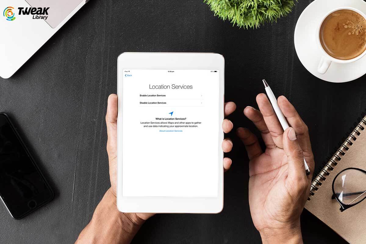 disable location services on ipad