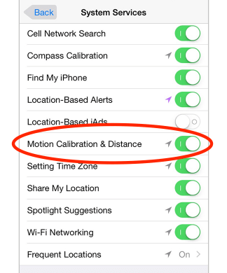 motion and caliberation