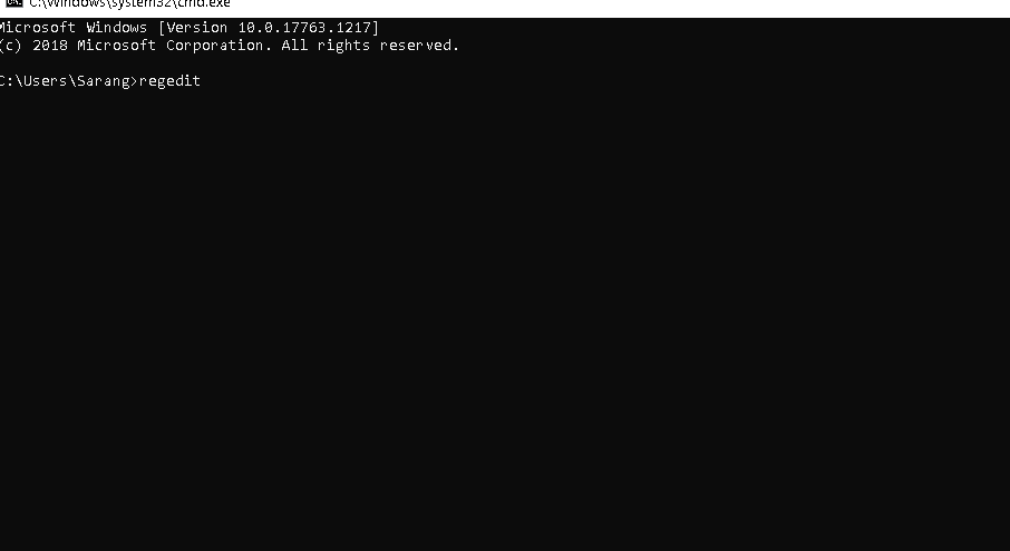 Access Windows 10 Registry Via Command Prompt