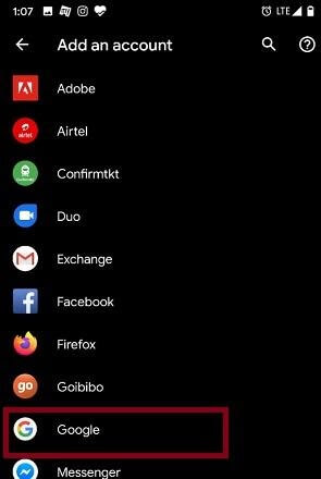 Add another gmail account