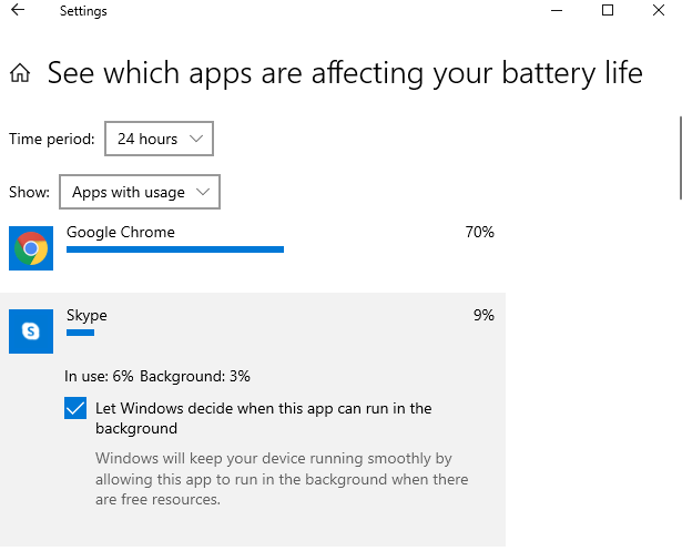 Apps Running In The Background